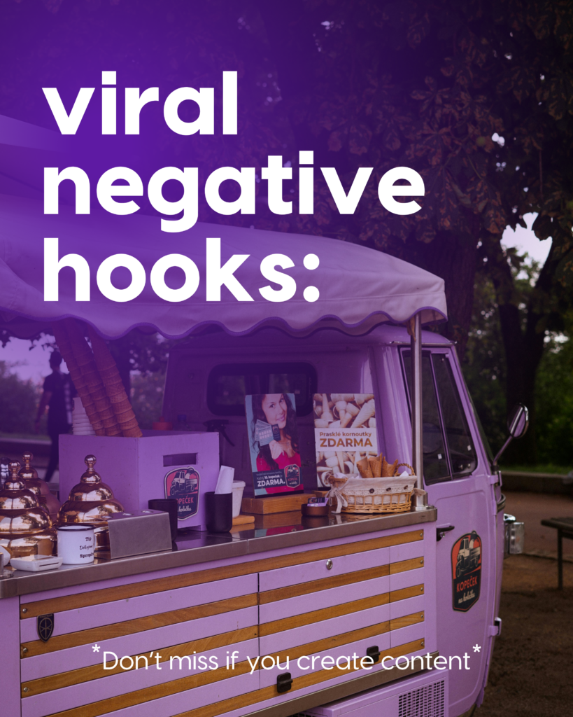 Viral NeGATIVE hOOKS